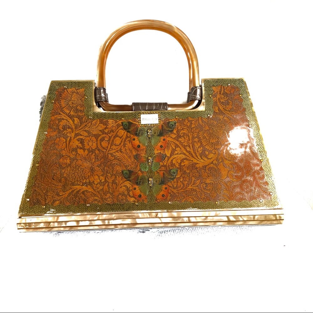 RARE Stella Page Butterfly Handbag